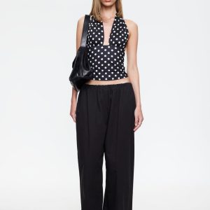 SAFARI HALTER - NOIR POLKA