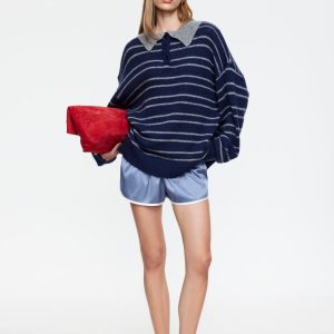 HONEY MINI SHORTS - SLATE BLUE