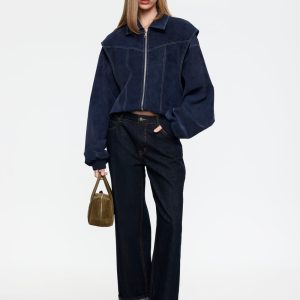 VISTA BOMBER - WASHED NAVY