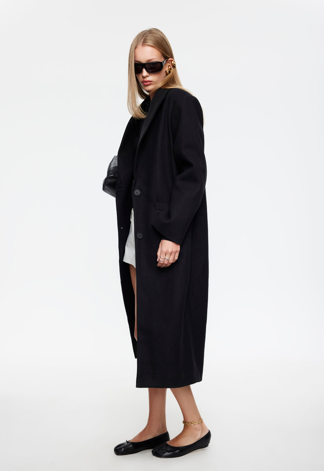 OLSEN COAT - ONYX - Image 3