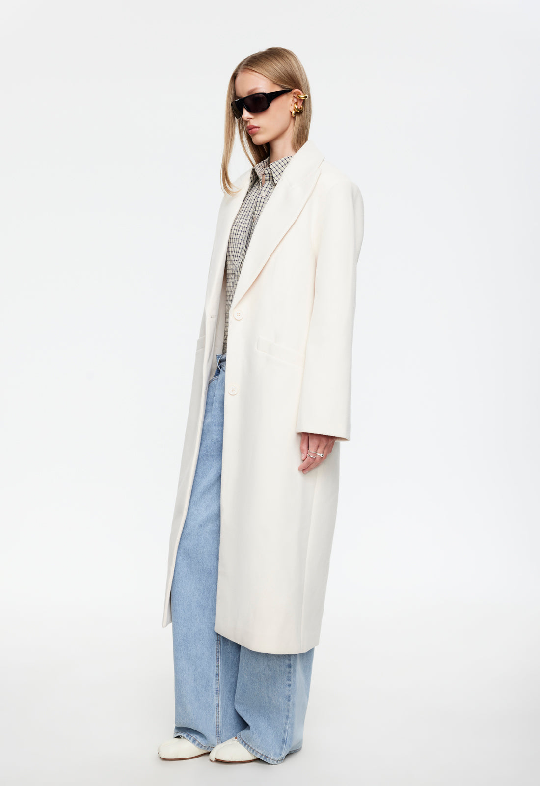 OLSEN COAT - CREAM - Image 3