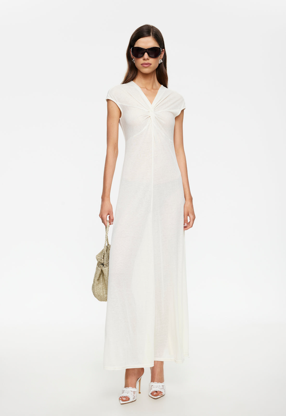ADRIANA MAXI DRESS - VANILLA - Image 3