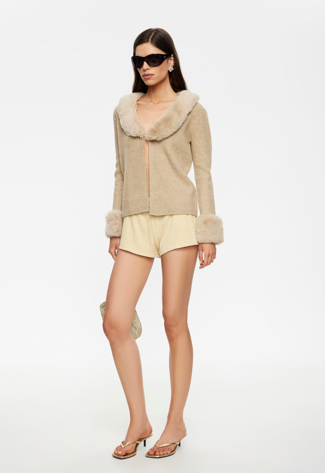VITA KNIT SHORT - MUSTARD - Image 2