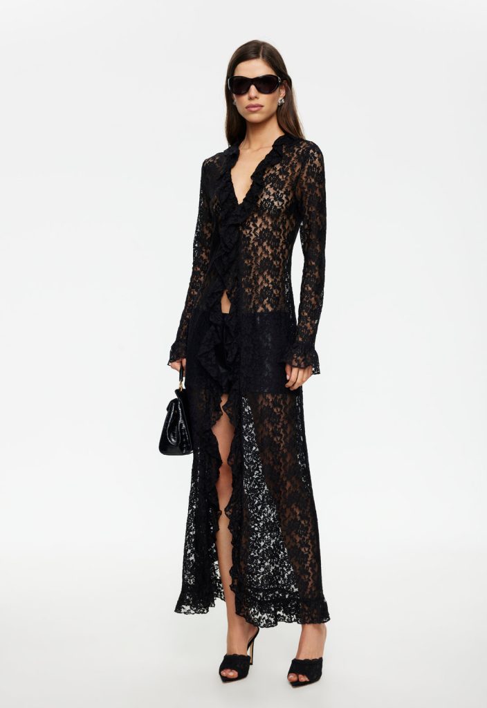 LONG NIGHTS MAXI DRESS - NOIR