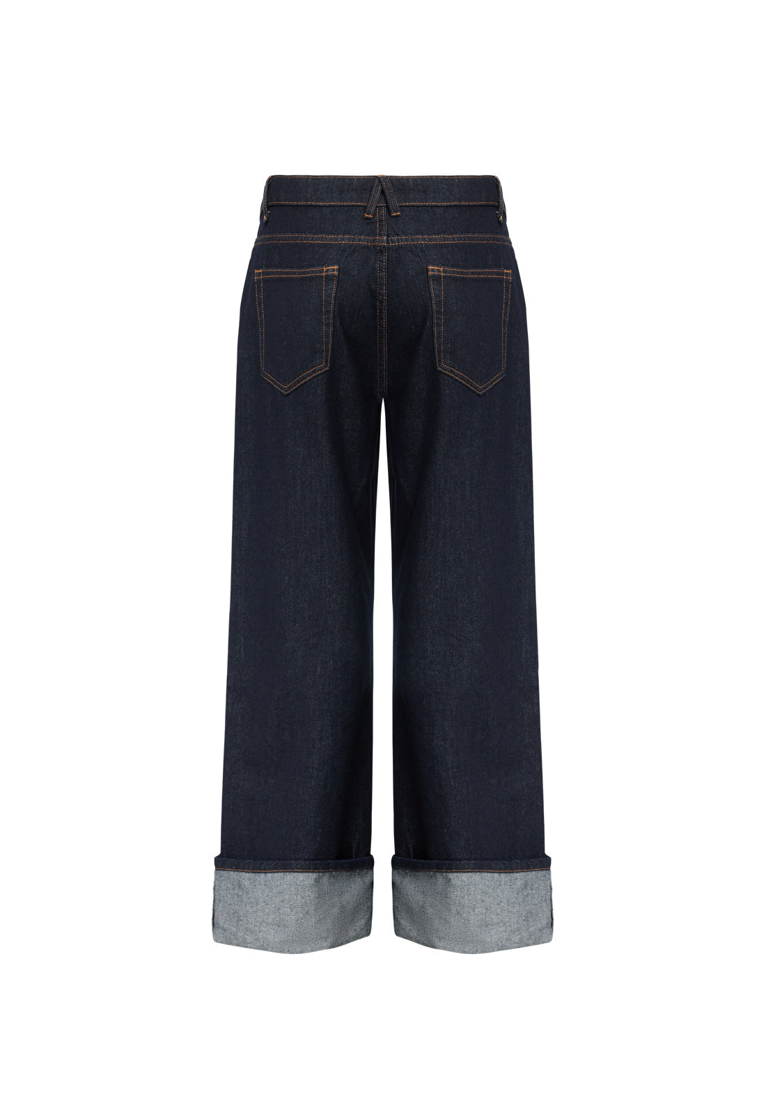 TOP MODEL CUFFED JEAN - DARK DENIM - Image 7