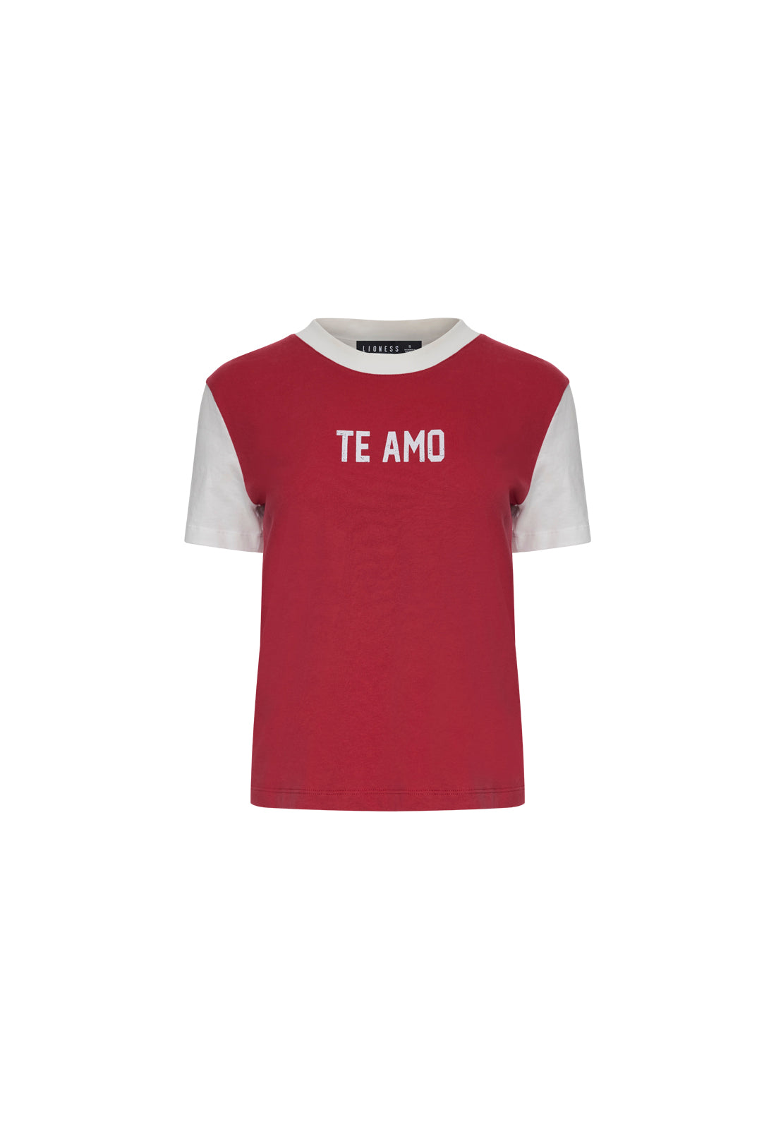 TE AMO TEE - CRIMSON - Image 5