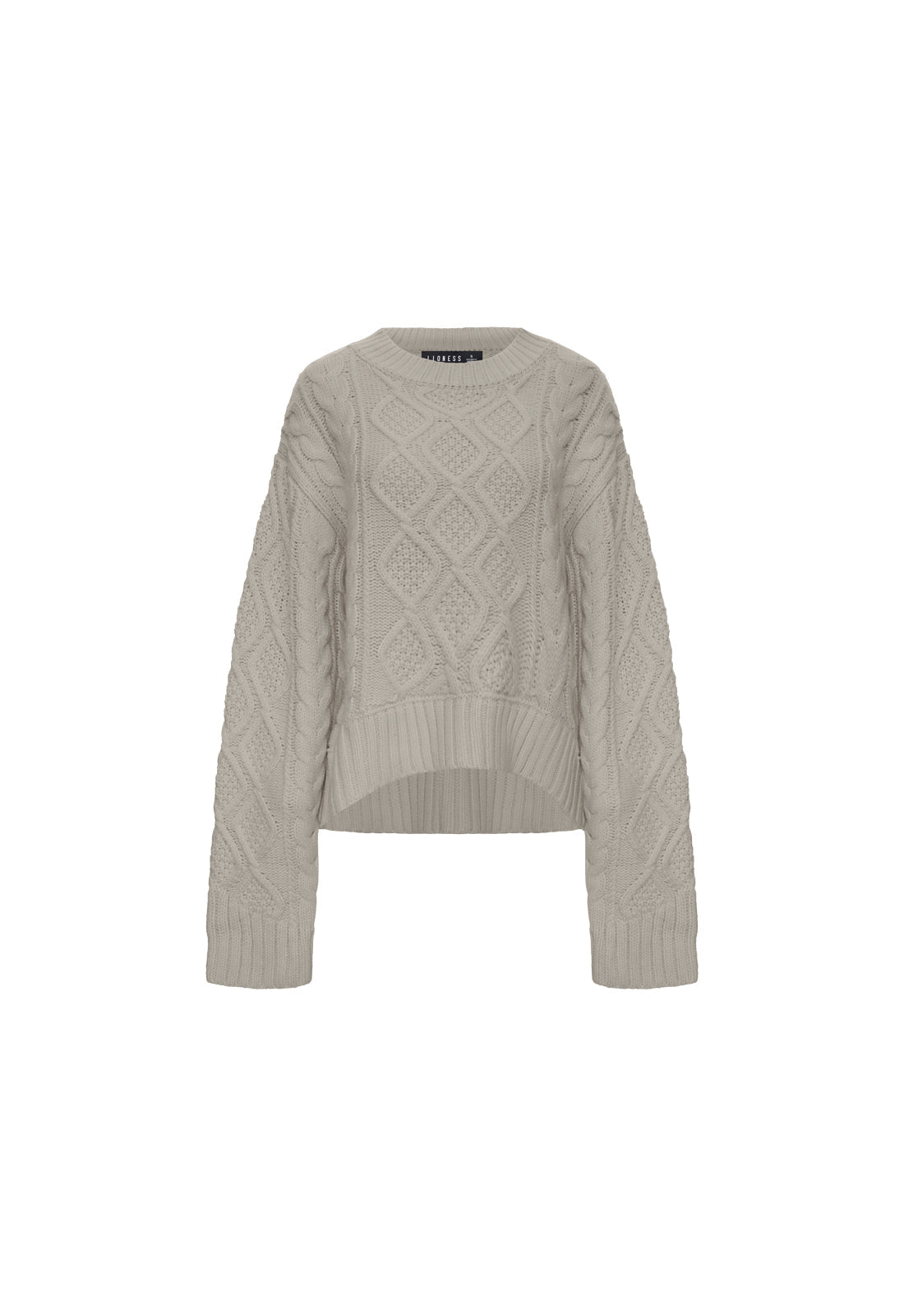 LIAISON CABLE KNIT - ASH - Image 5