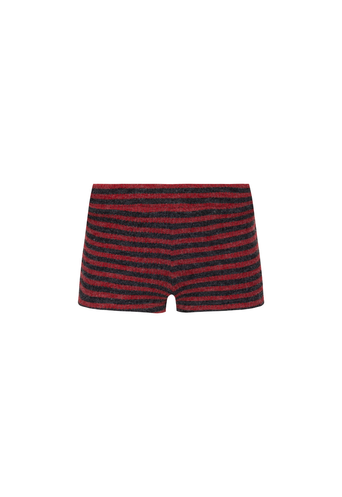 HOUSEWIFE KNIT SHORT - CRIMSON STRIPE - Image 5
