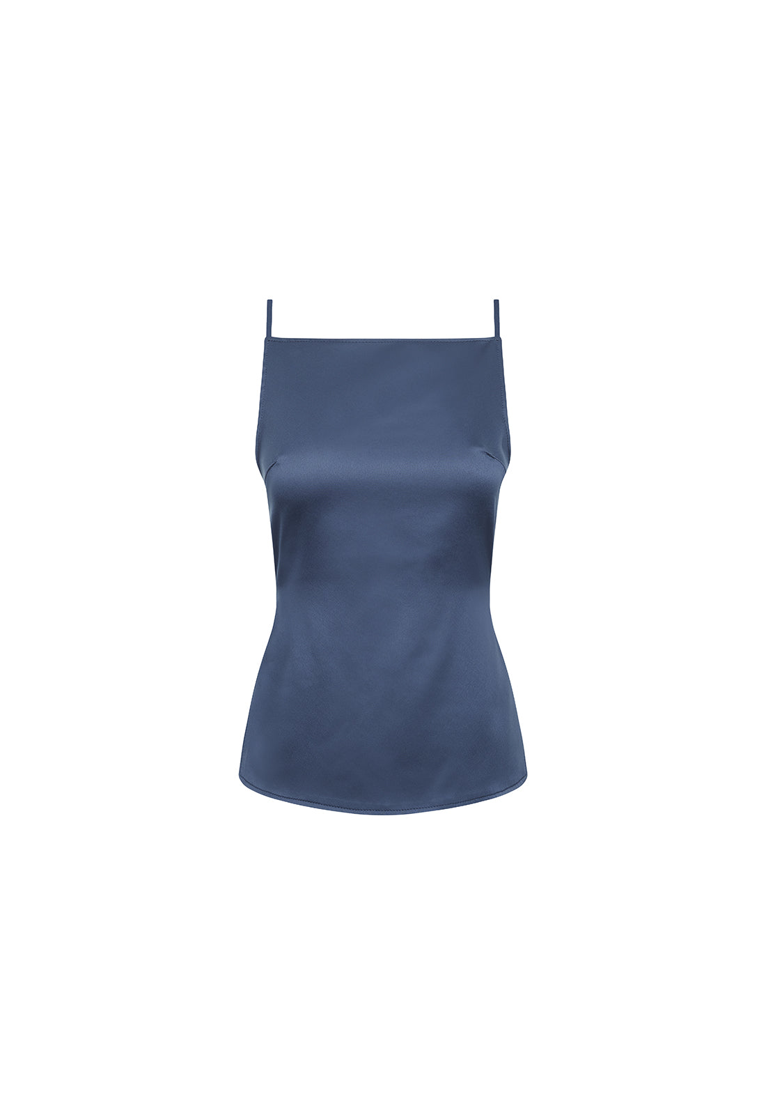 CAMILLE BACKLESS TOP - MIDNIGHT NAVY - Image 5
