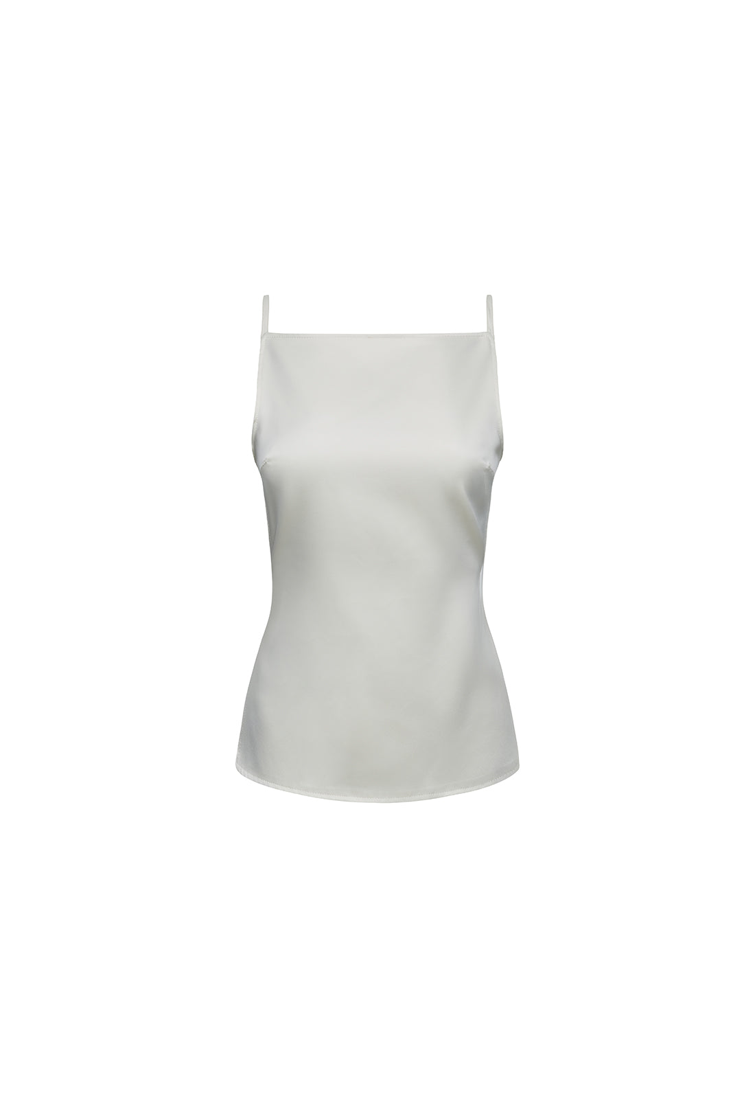 CAMILLE BACKLESS TOP - IVORY - Image 6