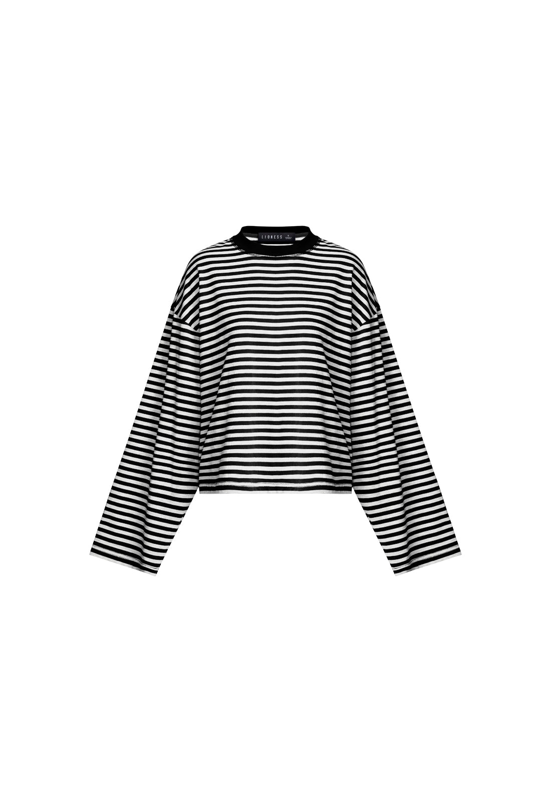 BLOOM LONG SLEEVE - ONYX STRIPE - Image 8