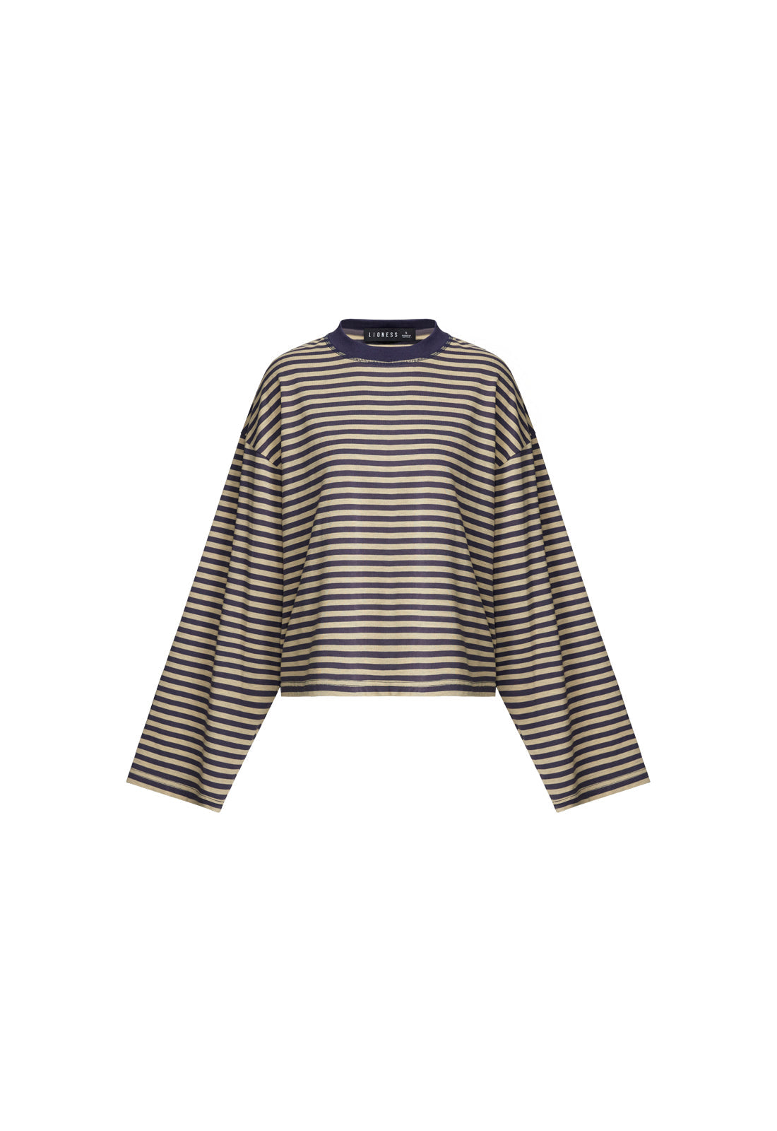 BLOOM LONG SLEEVE - BEIGE STRIPE - Image 5