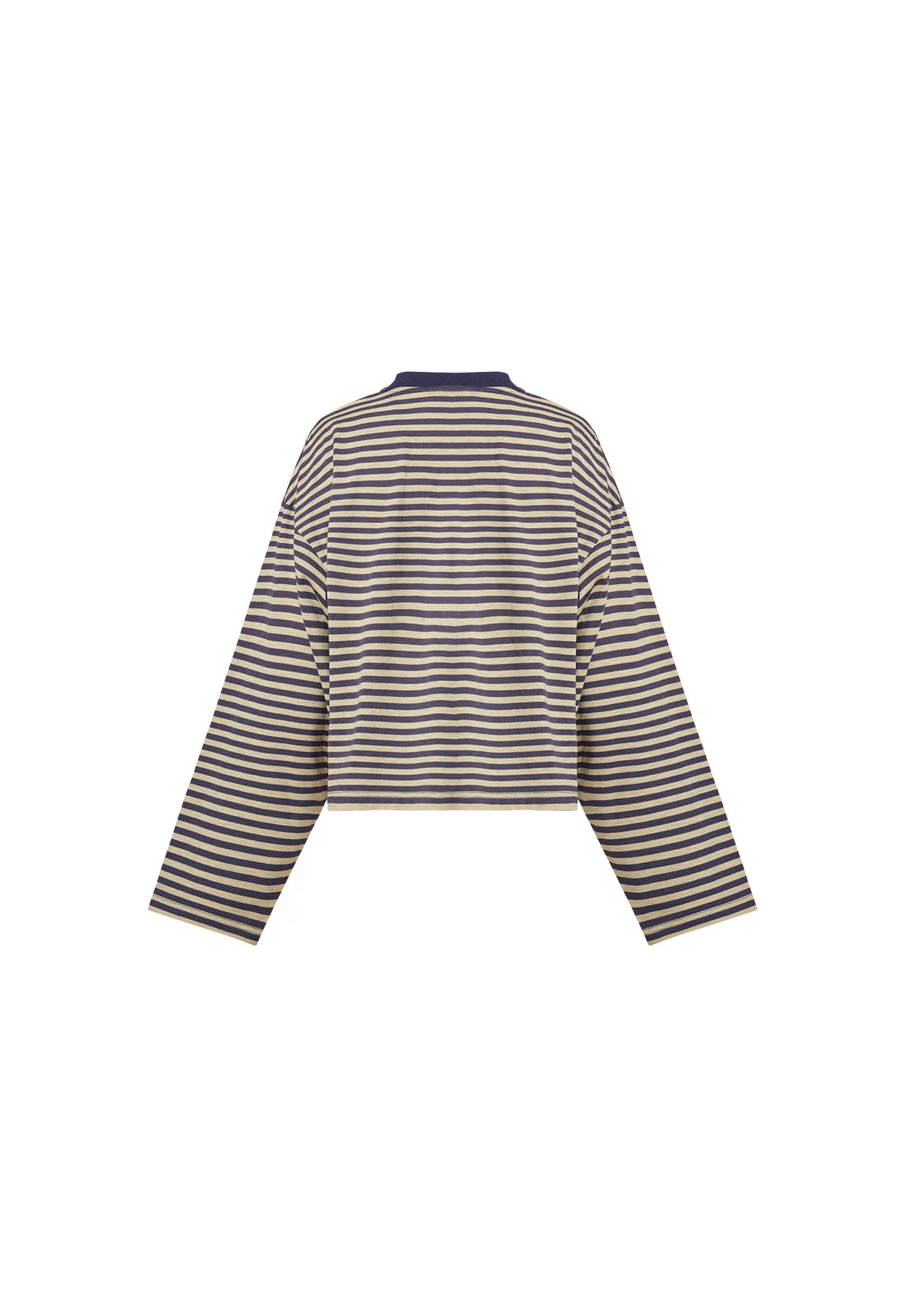 BLOOM LONG SLEEVE - BEIGE STRIPE - Image 6