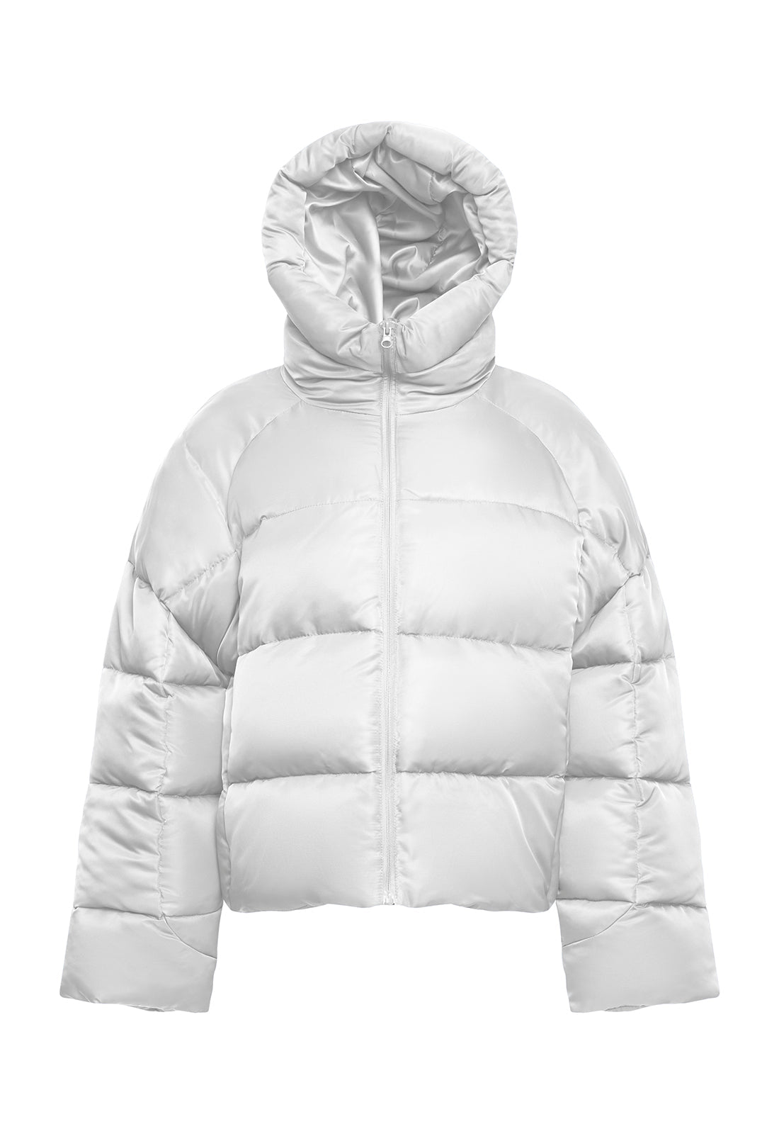 CINDY PUFFER JACKET - ASH - Image 5