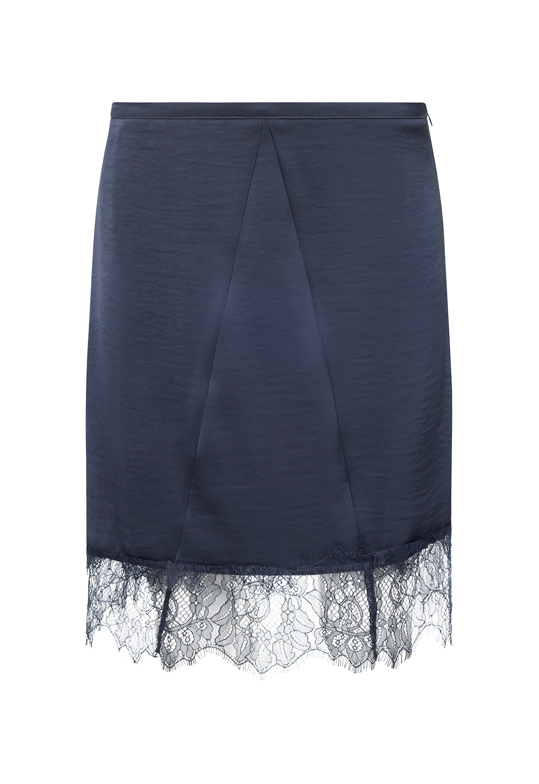 SKIN MIDI SKIRT - PETROL - Image 5