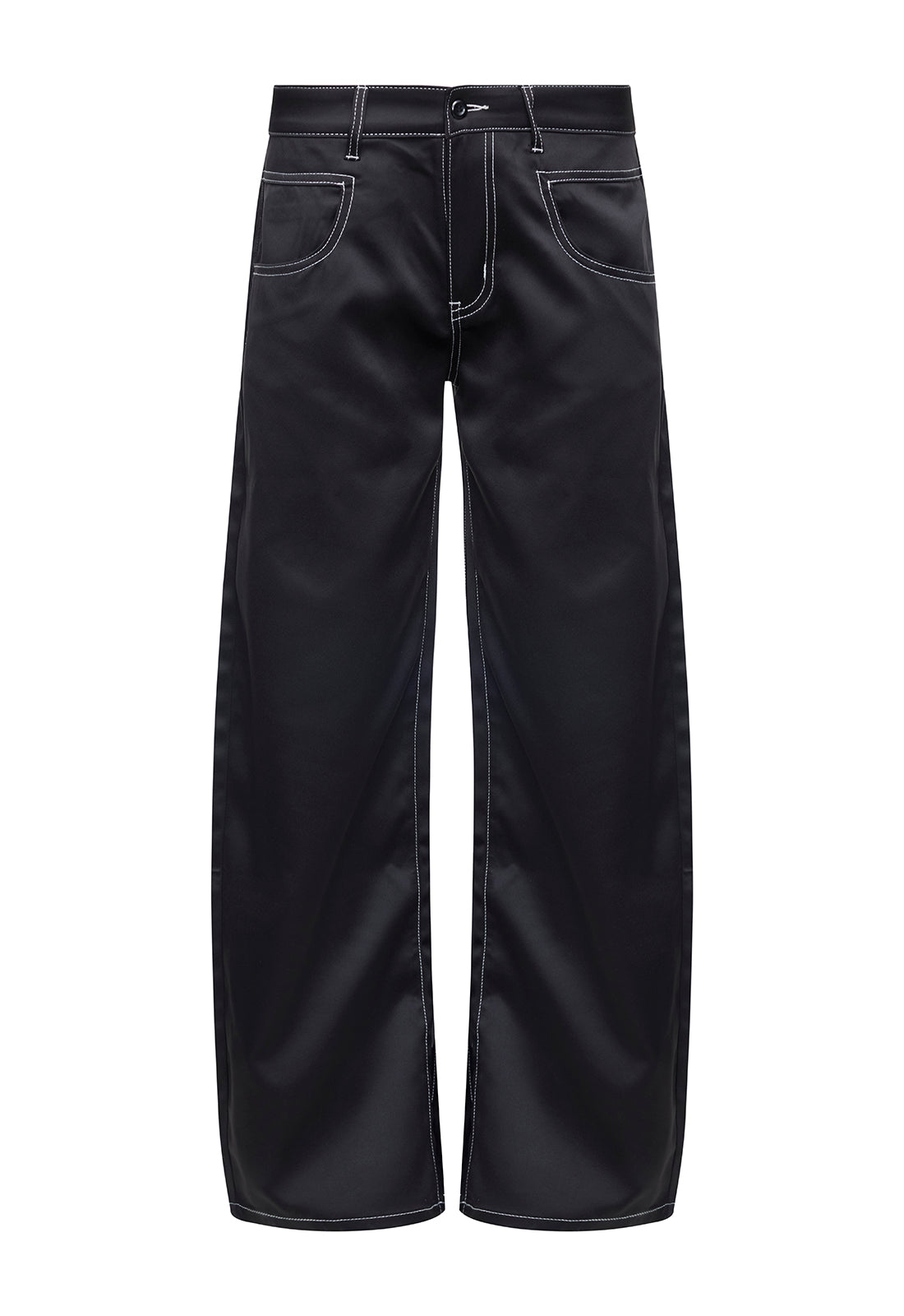 SERENITY SATIN PANT - NOIR - Image 6