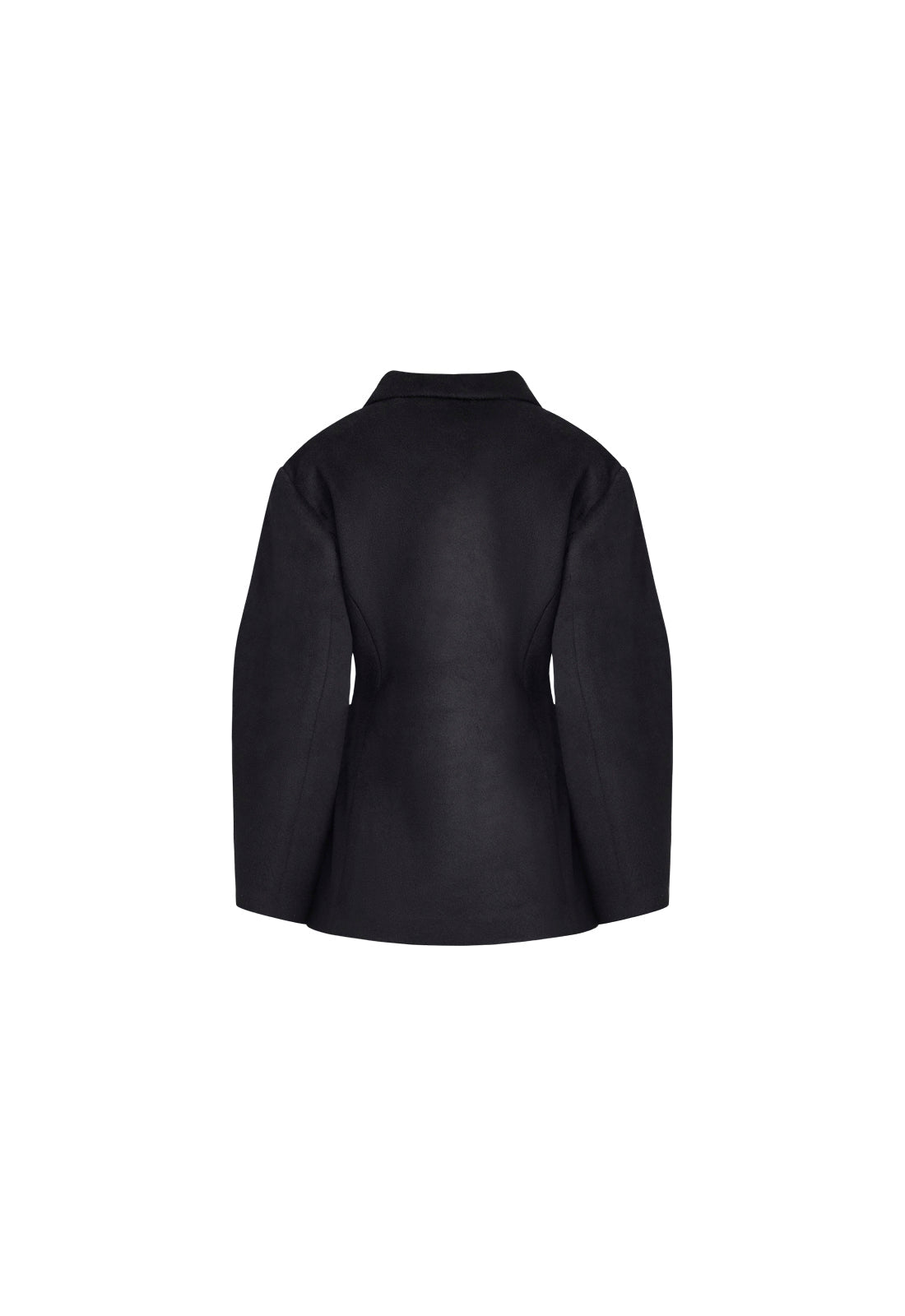 HEART SHAPED COAT - ONYX - Image 8