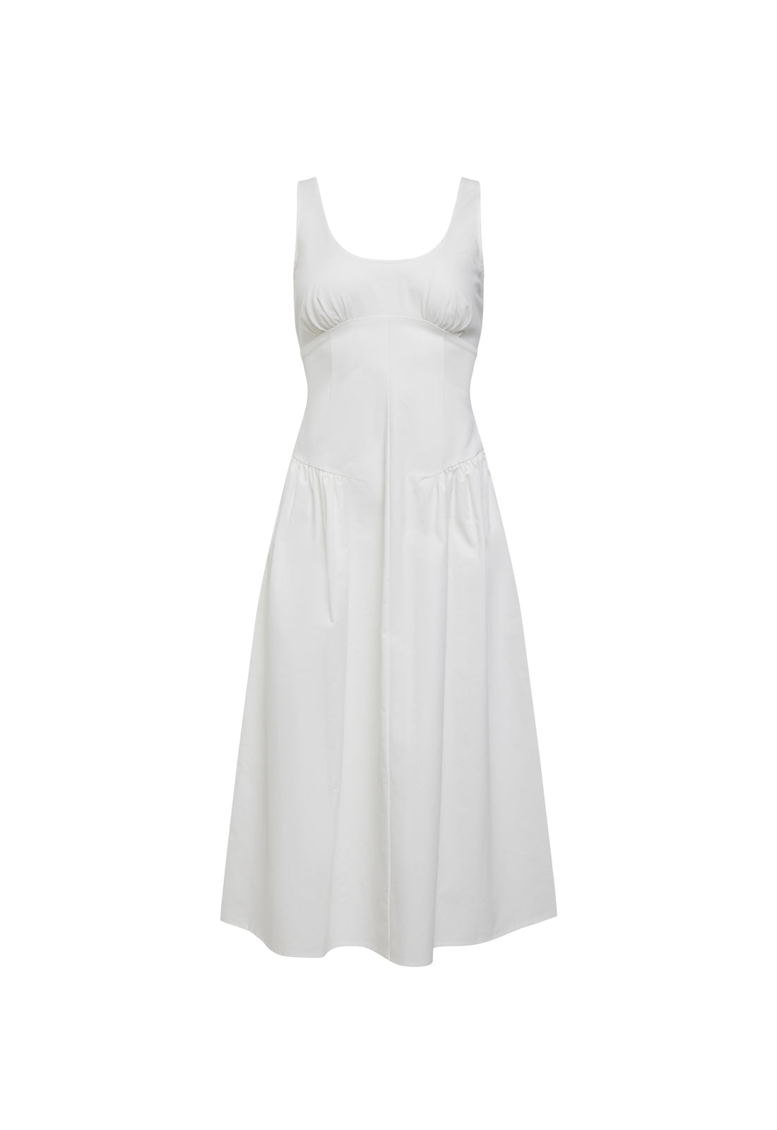 LUNA ROSA MAXI DRESS - PORCELAIN - Image 7