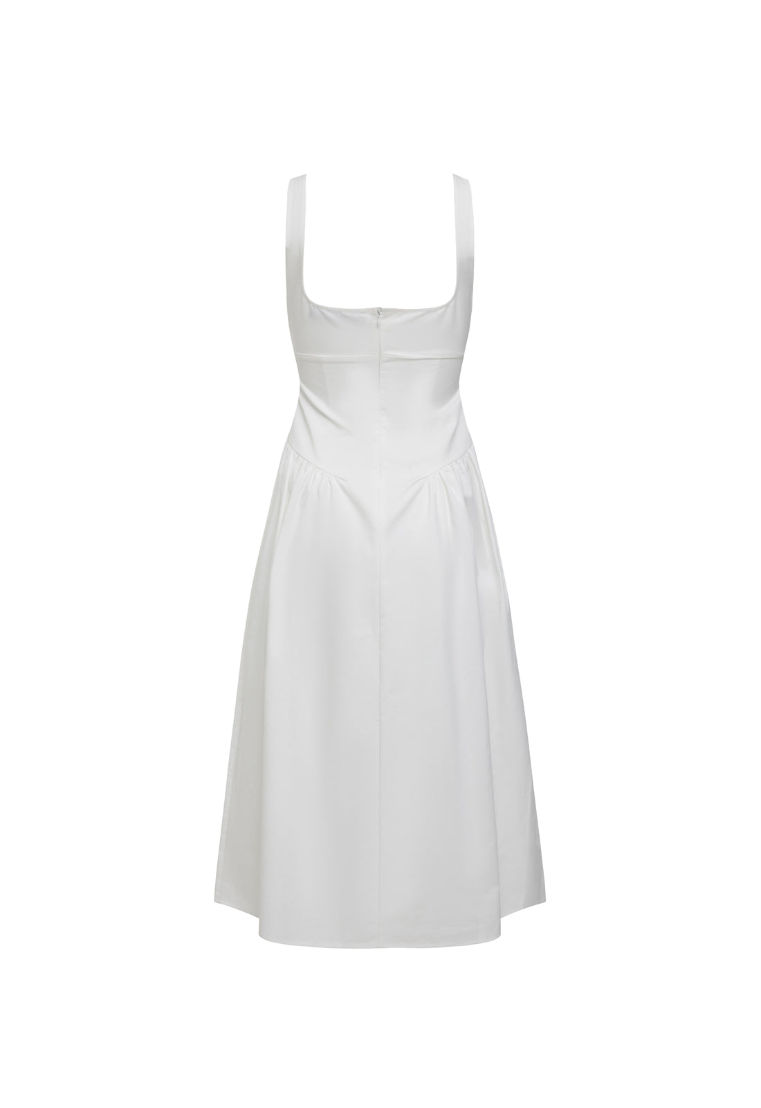 LUNA ROSA MAXI DRESS - PORCELAIN - Image 8