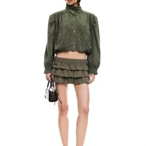 SOLSTICE MINI SKORT - SAFARI