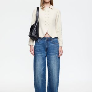 FORM JACKET - CREAM