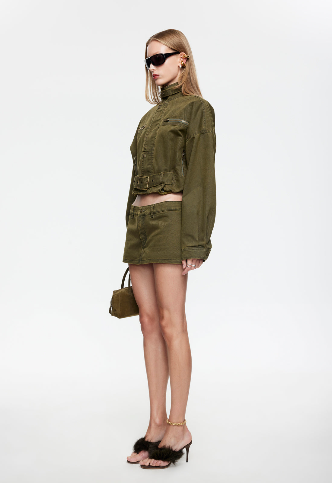RINATA JACKET - KHAKI - Image 4
