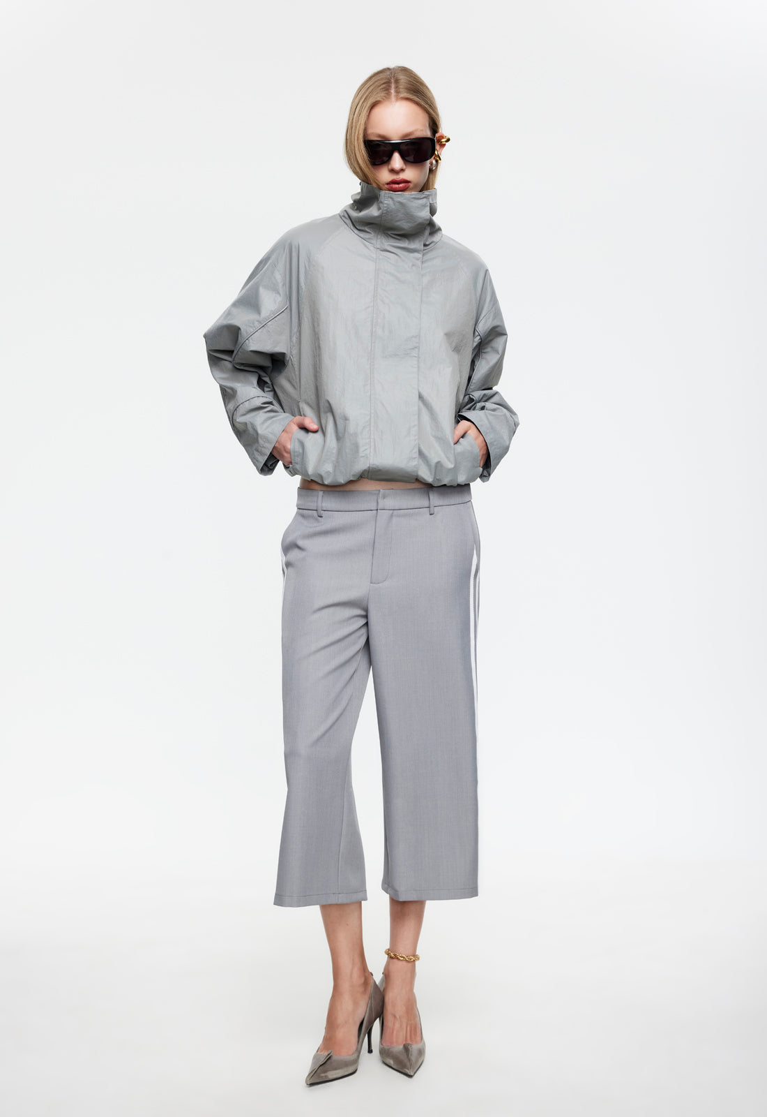 SHORELINE WINDBREAKER - SILVER - Image 2