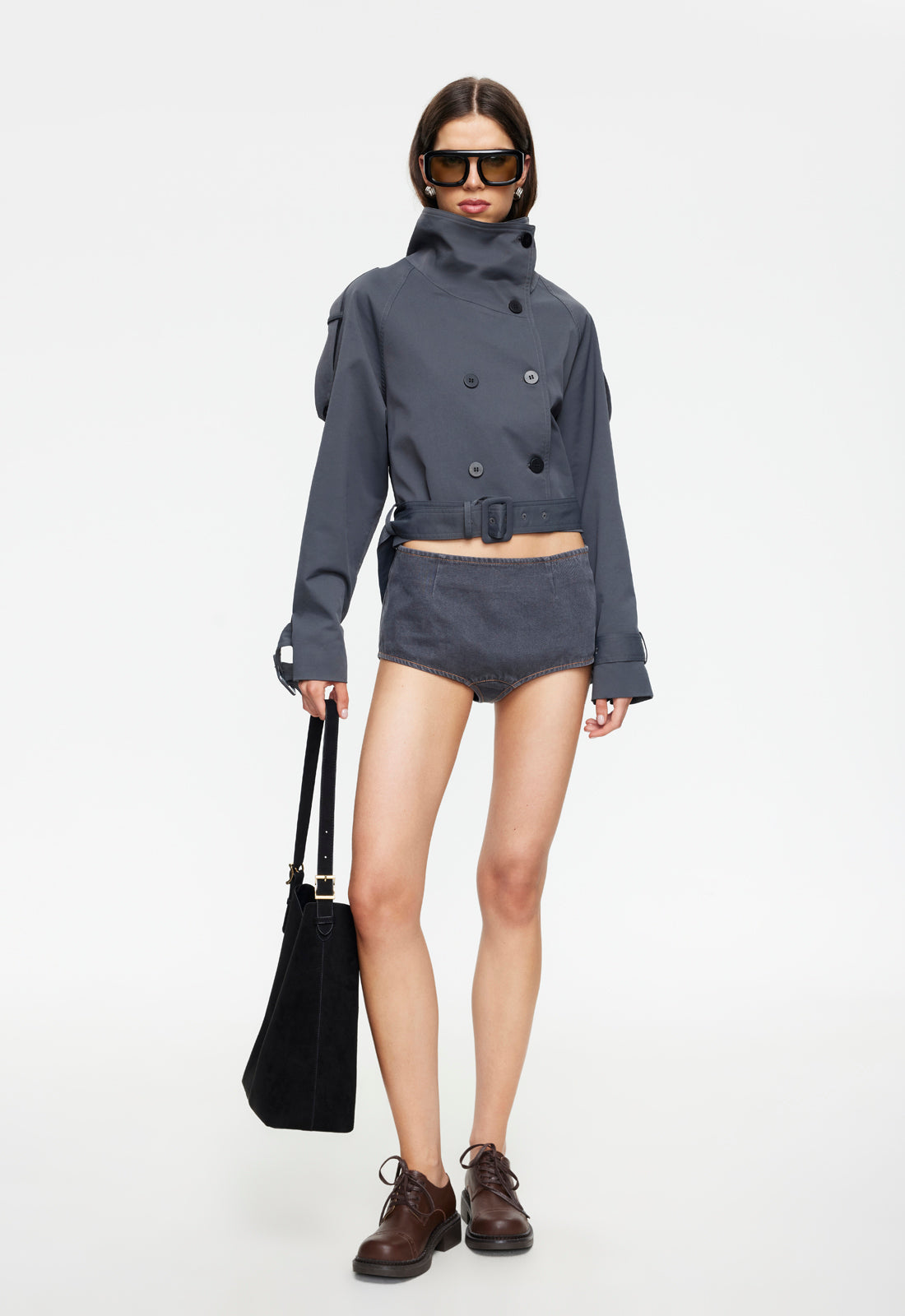 BLANC MICRO SHORT - PETROL - Image 3