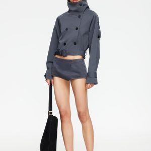 BLANC MICRO SHORT - PETROL