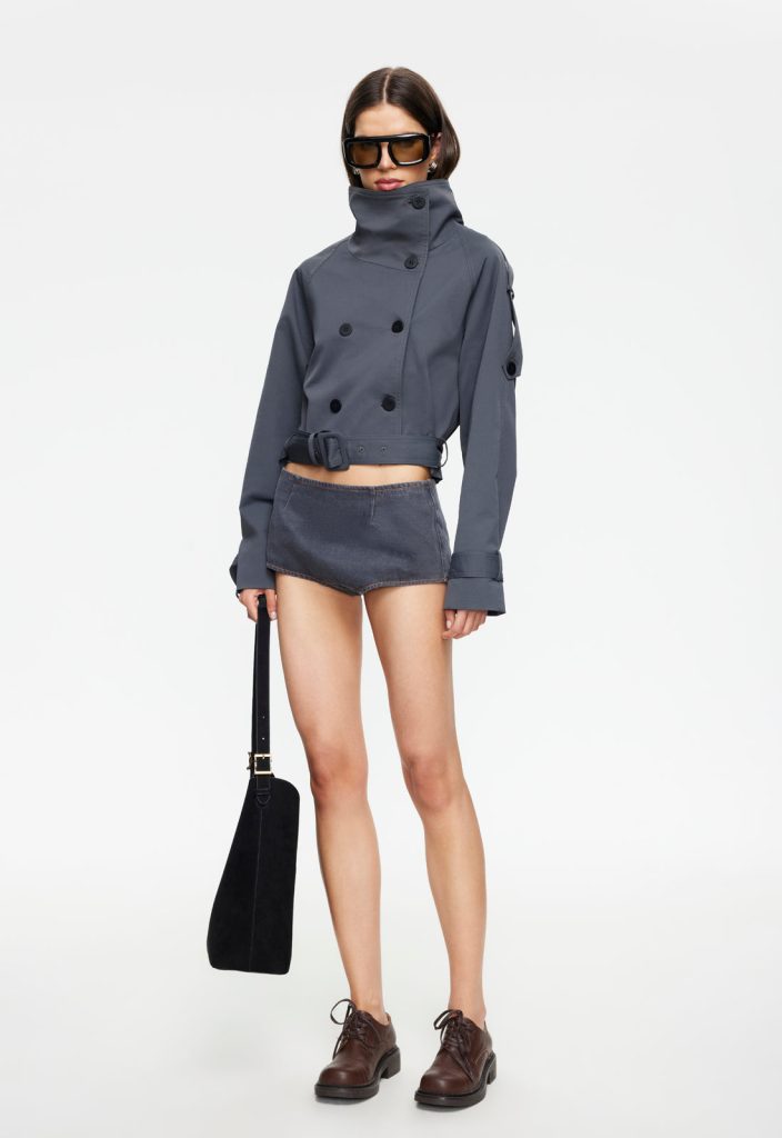 BLANC MICRO SHORT - PETROL