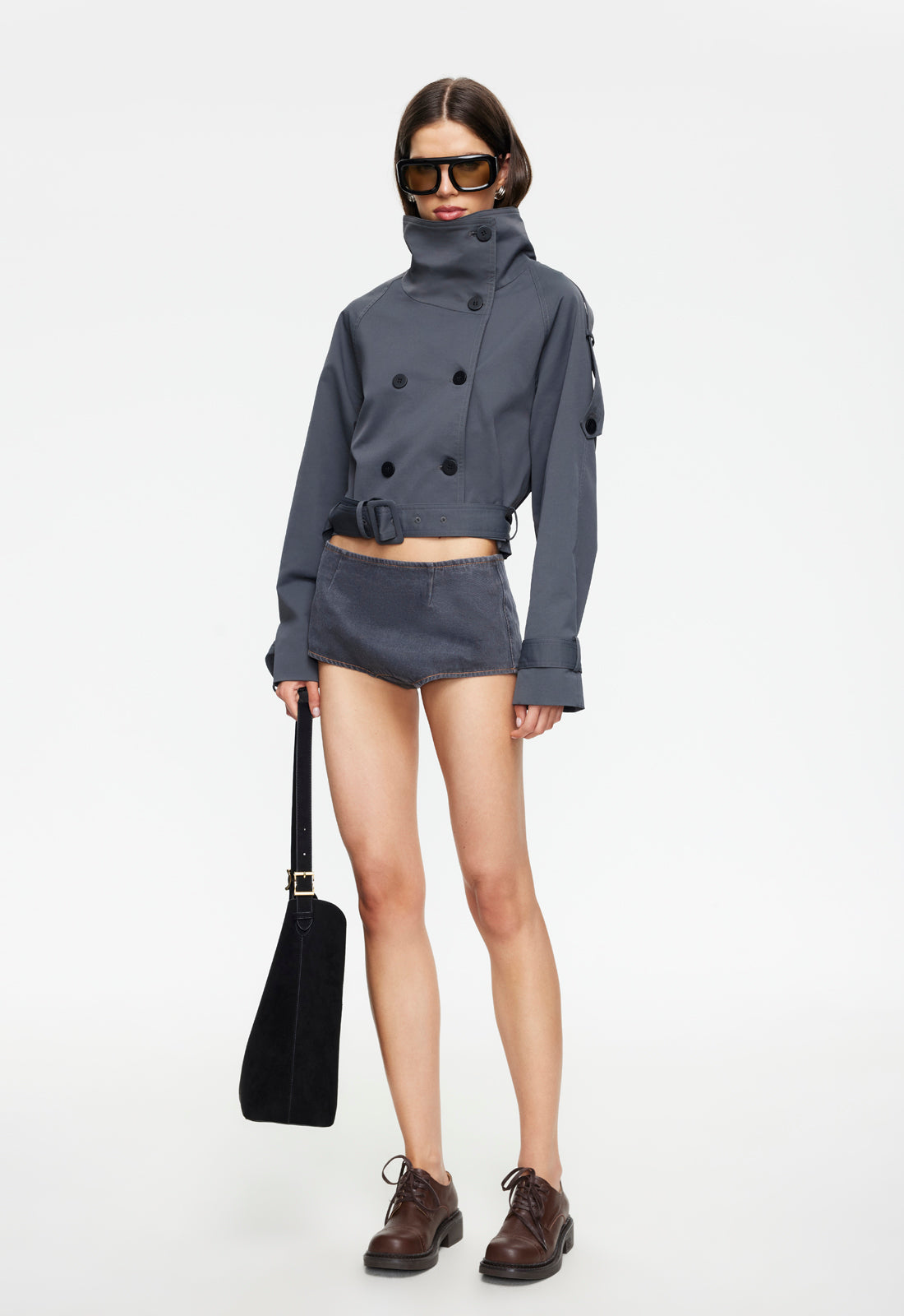 BLANC MICRO SHORT - PETROL