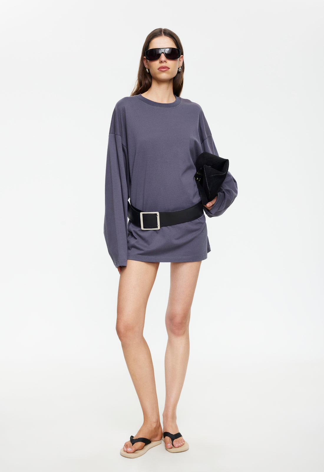 BLOOM MINI DRESS - MIDNIGHT - Image 2