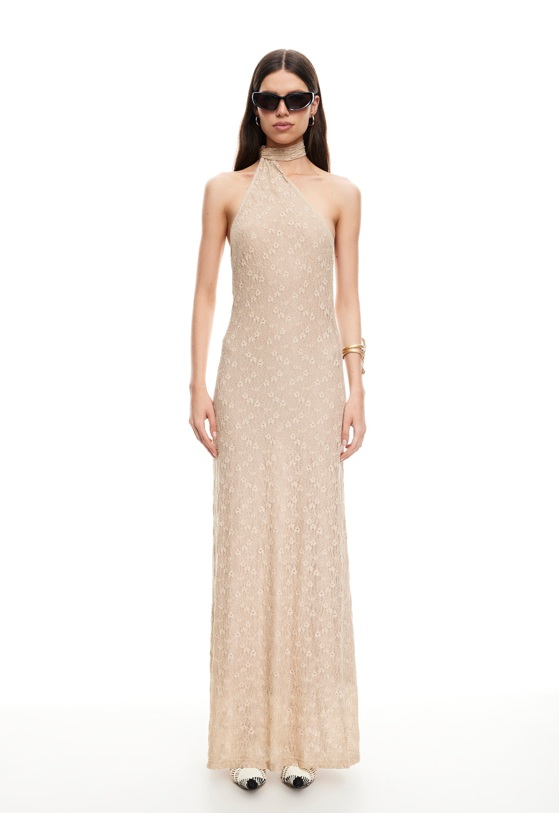 LUX LACE MAXI - TAUPE - Image 2