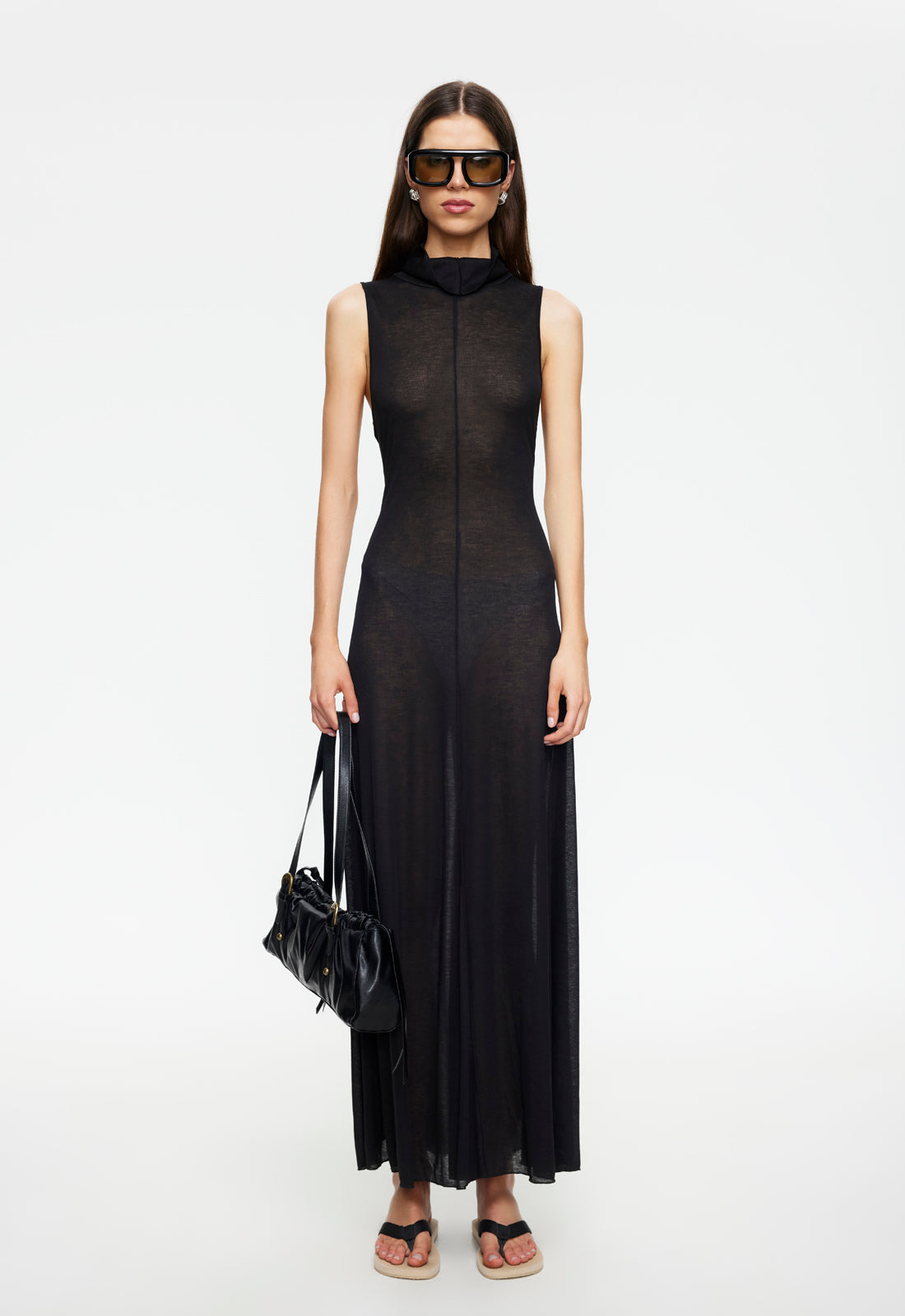 LAST LIGHT MAXI DRESS - ONYX - Image 3