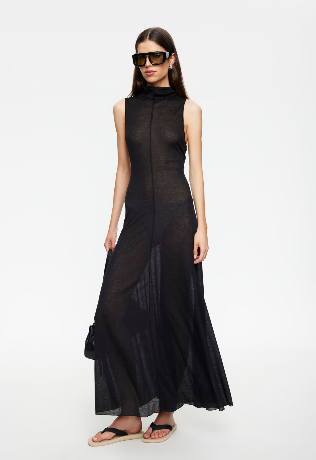LAST LIGHT MAXI DRESS - ONYX