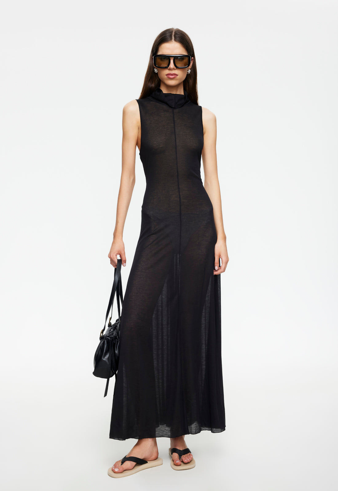 LAST LIGHT MAXI DRESS - ONYX - Image 2