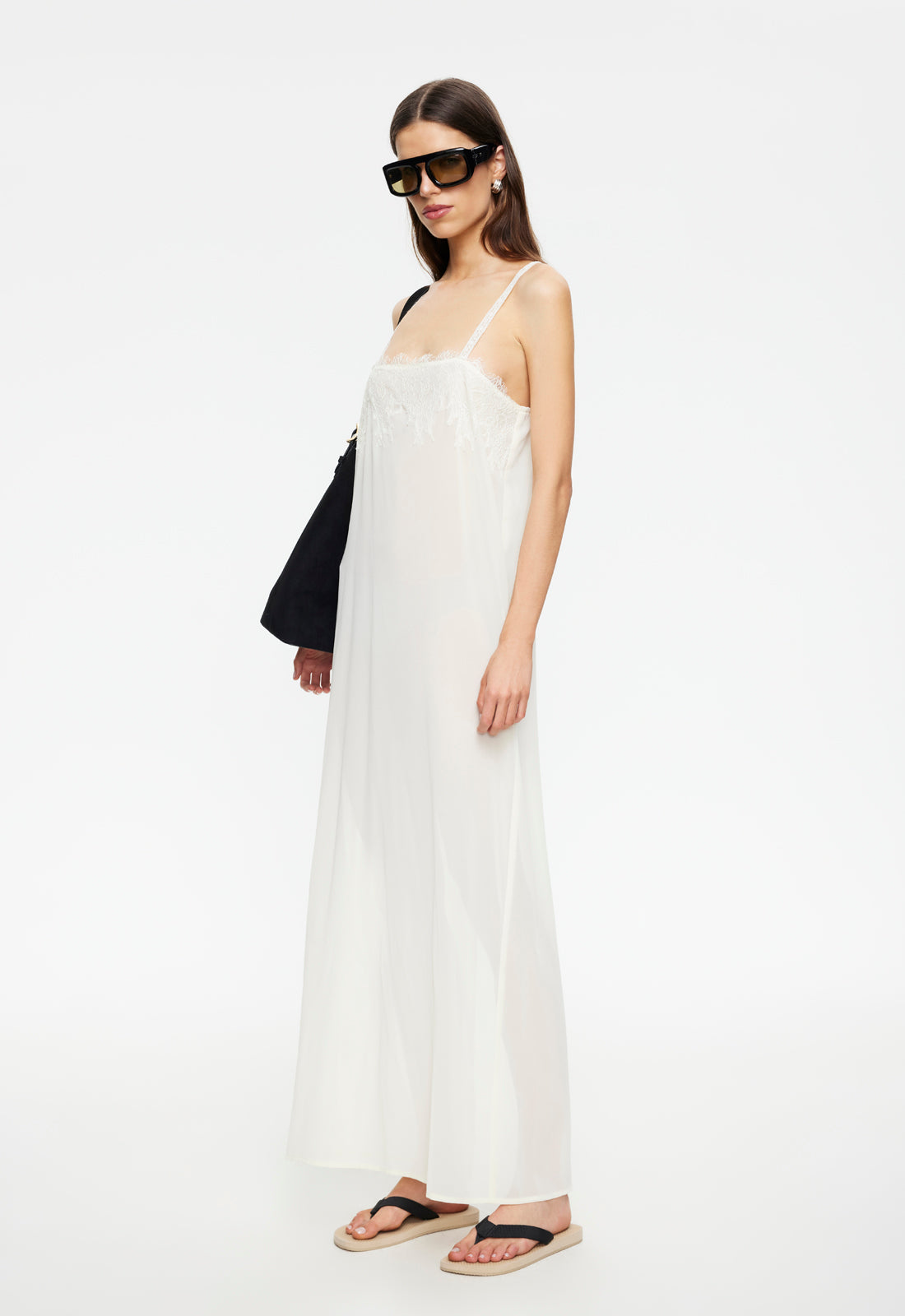 GLACIAL MAXI DRESS - BUTTER