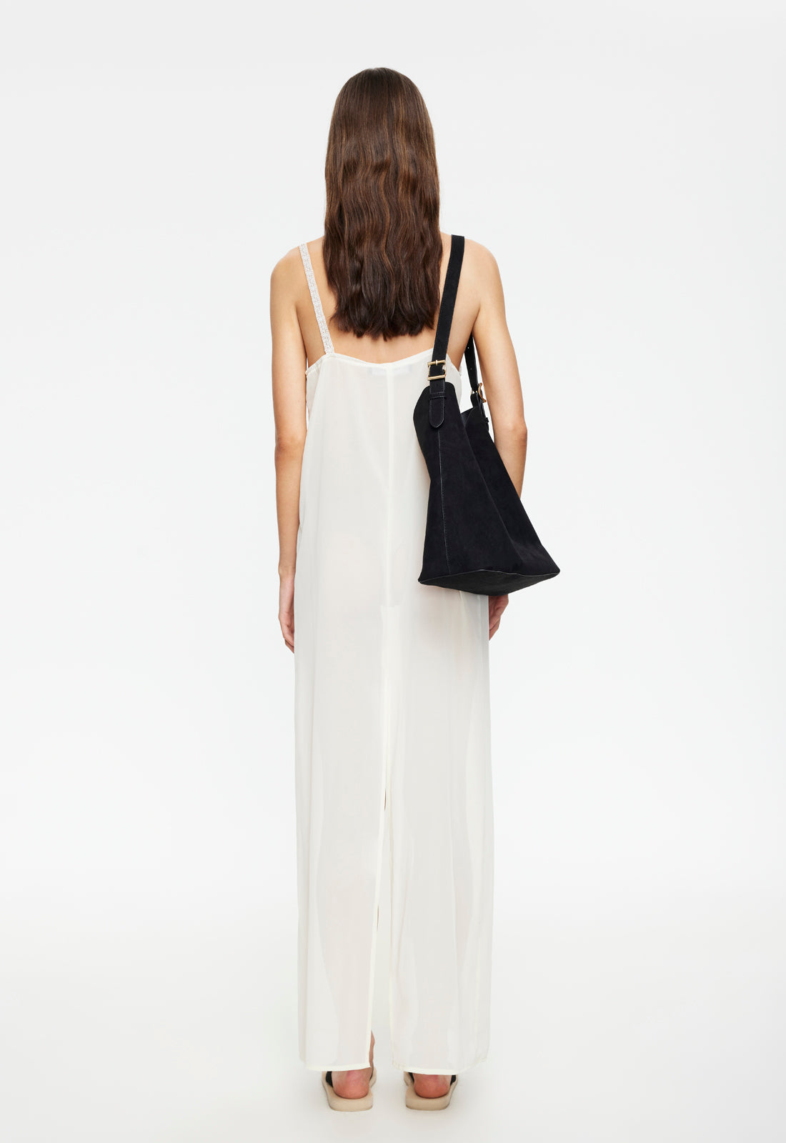 GLACIAL MAXI DRESS - BUTTER - Image 4
