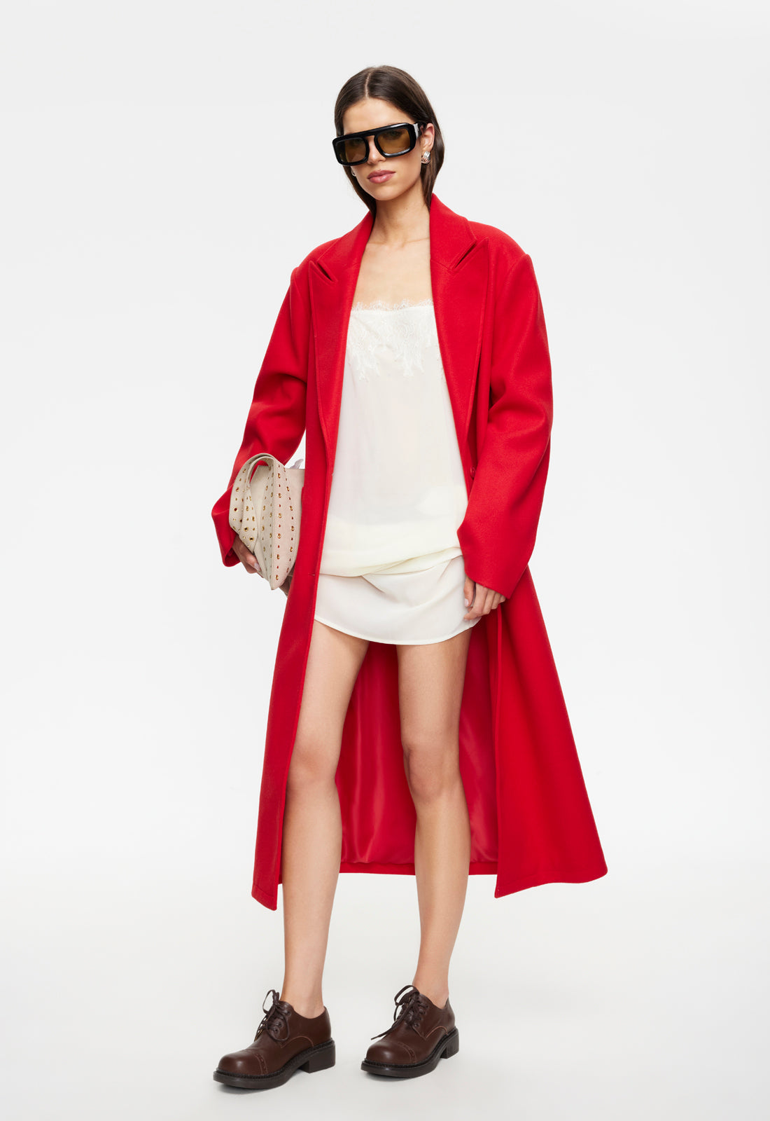 OLSEN COAT - CRIMSON - Image 3