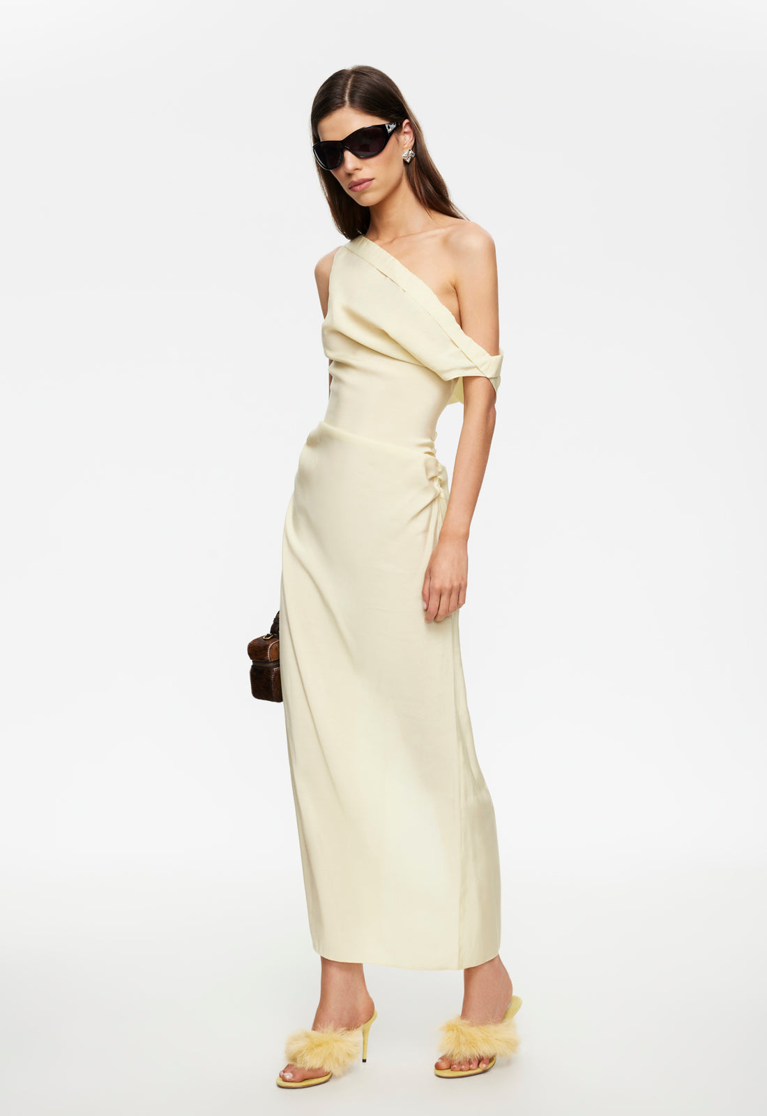 SWEETHEART MAXI DRESS - LEMON - Image 3