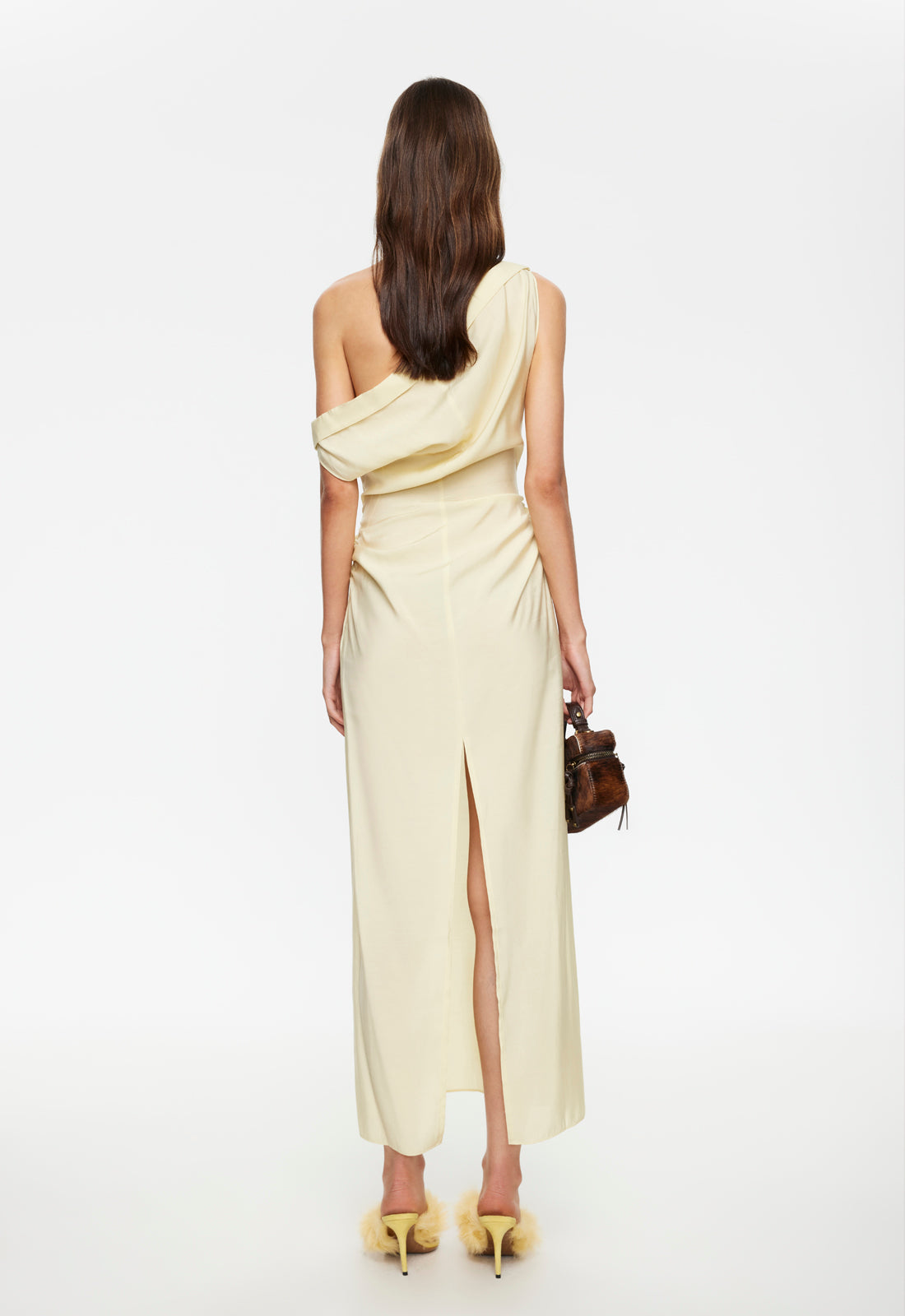 SWEETHEART MAXI DRESS - LEMON - Image 4