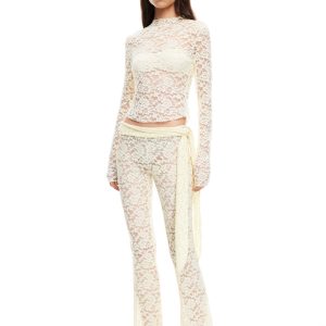 BUTTERFLY PANT - LEMONTINI LACE