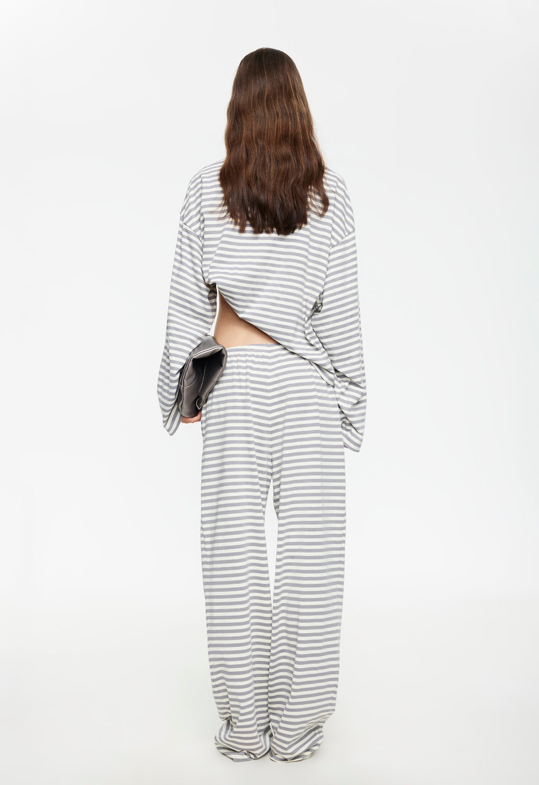 BLOOM PANT - ASH STRIPE - Image 3