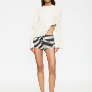 BLOOM LONG SLEEVE - LEMON STRIPE