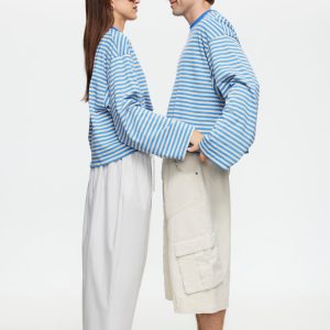 BLOOM LONG SLEEVE - MICKEY BLUE STRIPE