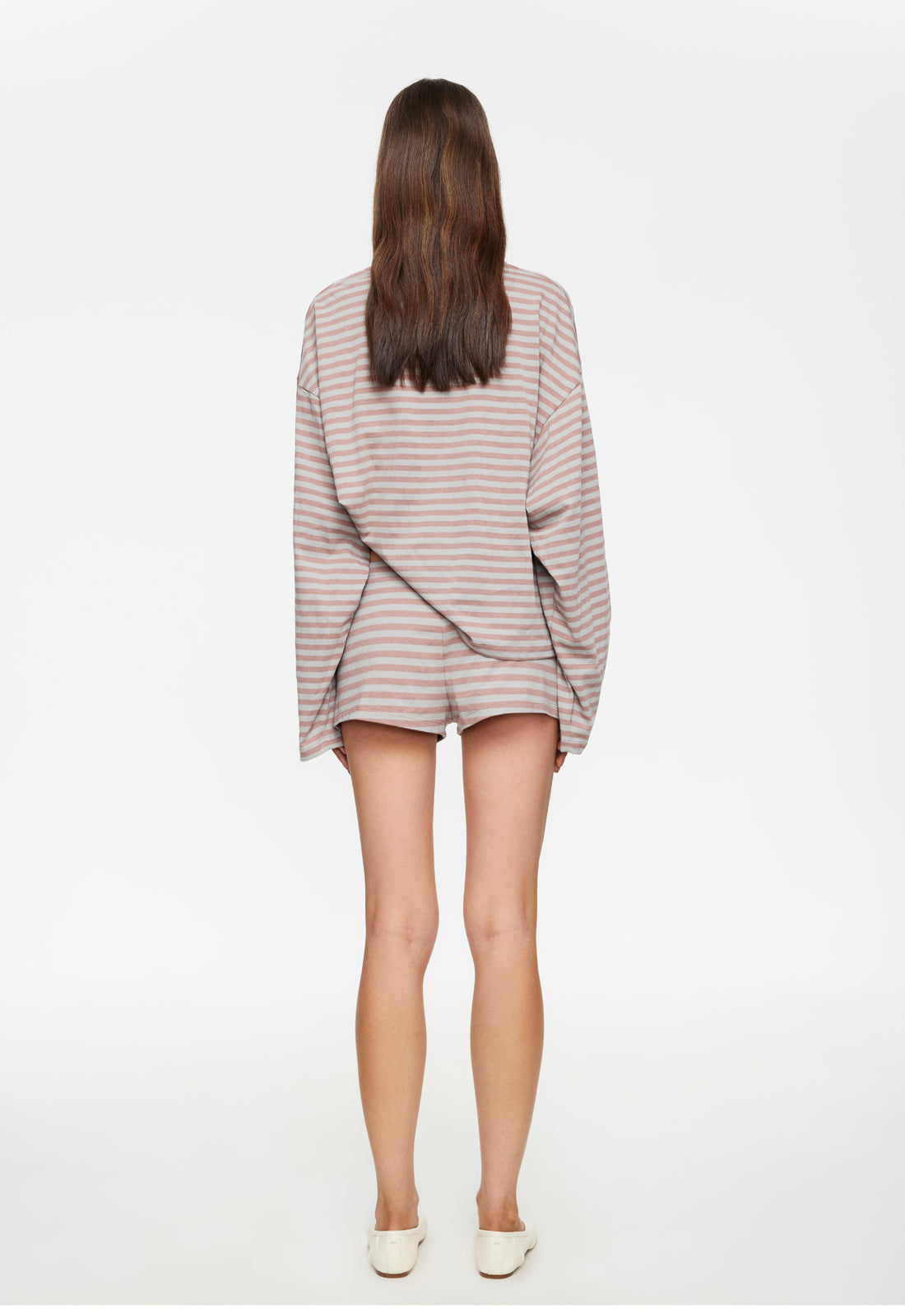 BLOOM LONG SLEEVE - MUTED PASTELS STRIPE - Image 5