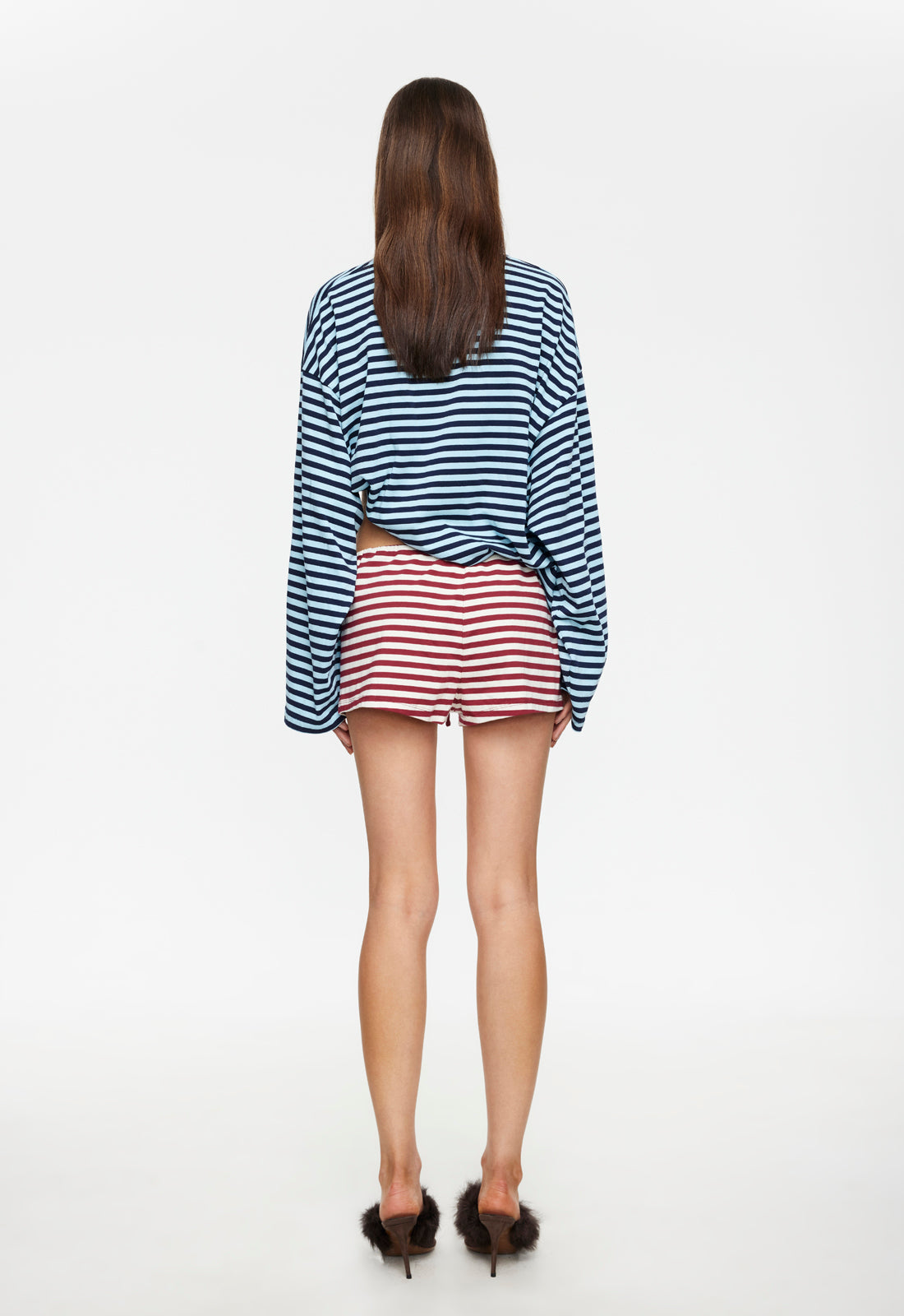 KOURT BLOOMERS - WINE STRIPE - Image 4