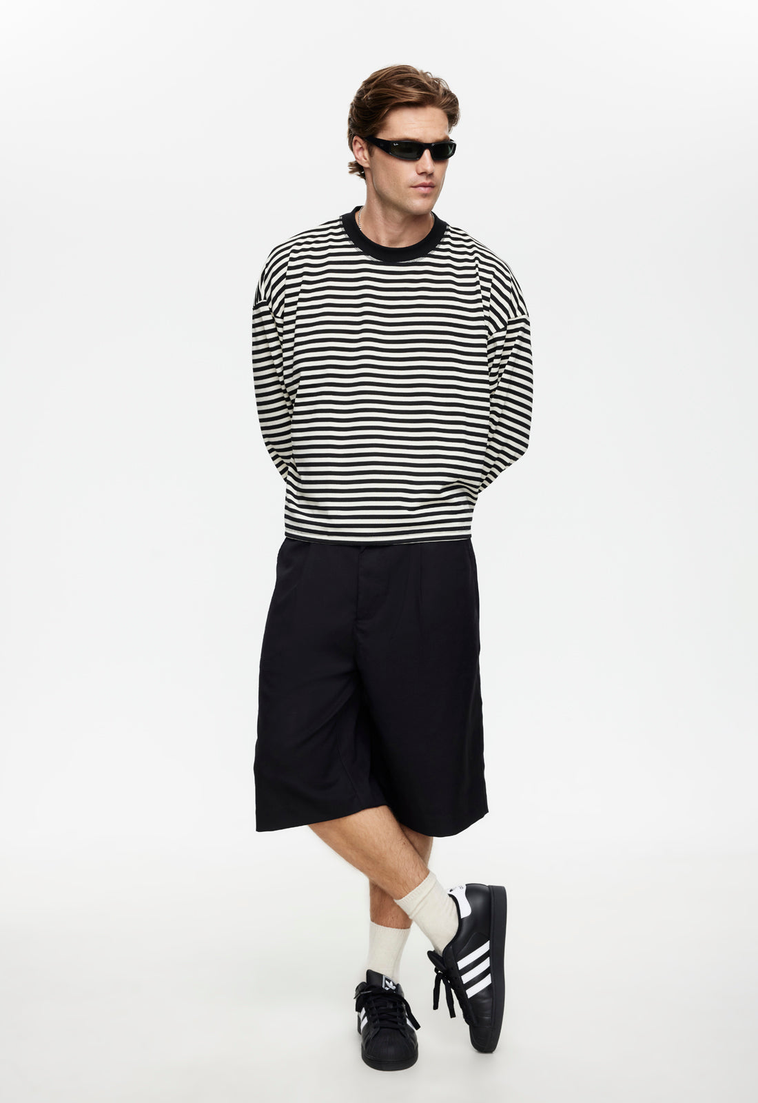 BLOOM LONG SLEEVE - ONYX STRIPE - Image 6