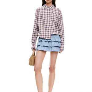 SOLSTICE MINI SKORT - SLATE BLUE