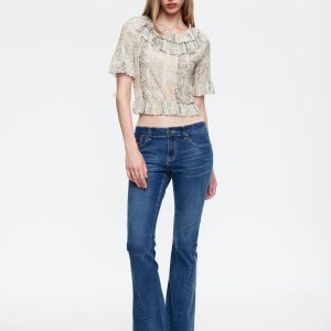 FIRST LIGHT BLOUSE - MULTI ANIMAL